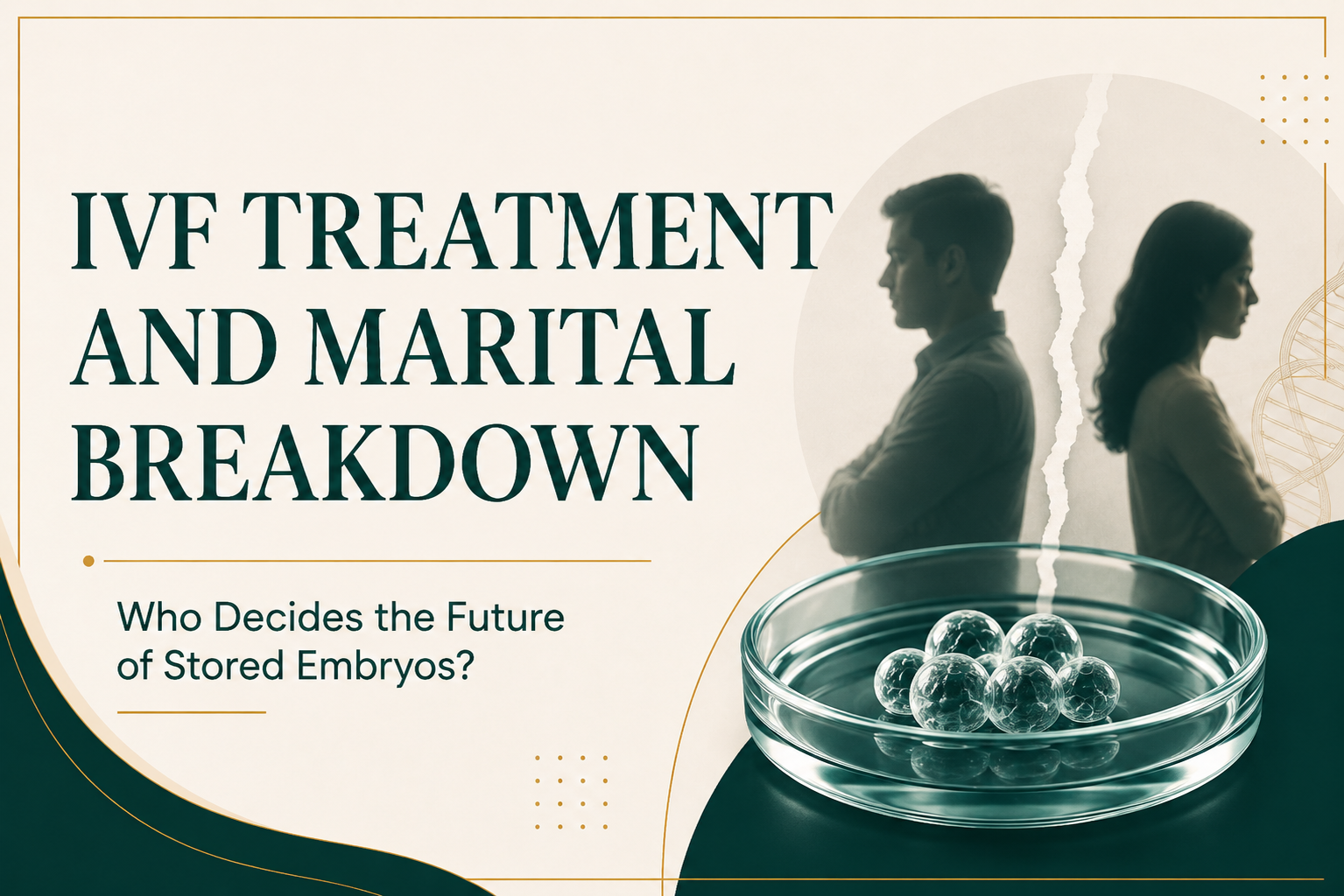 IVF Treatment and Marital Breakdown: Who Decides the Future of Stored Embryos?